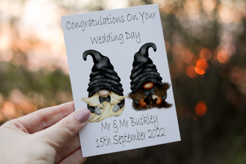 Congratulations On Your Wedding Day Card, LGBTQ Wedding Card